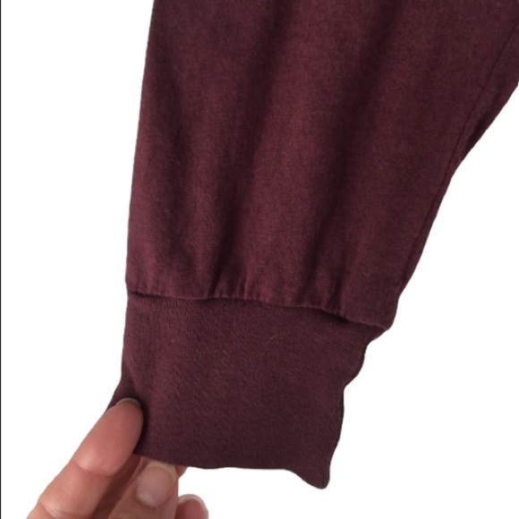 PROJECT SOCIAL T - Burgunday  Don’t Quit Your Day Dream Dolman Tee - NWT - Sz S - Picture 6 of 12